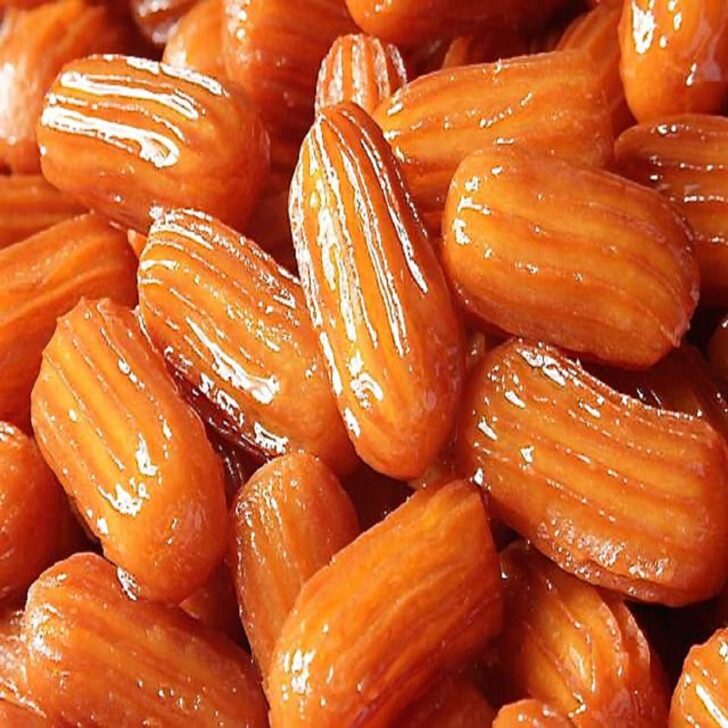 tulumba are deep fried pieces of dough soaked in syrup