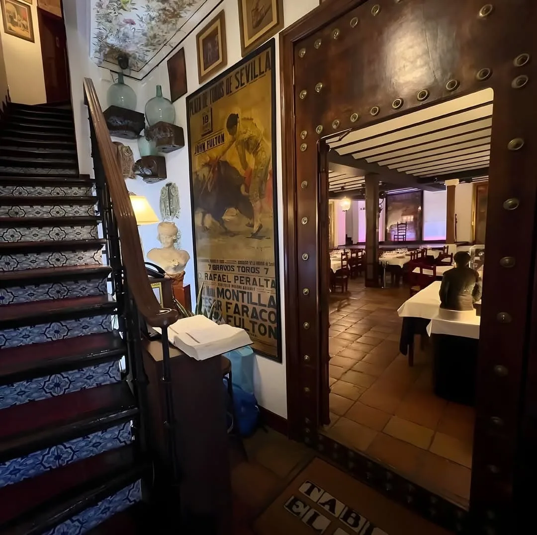Dining interiors at the tablao