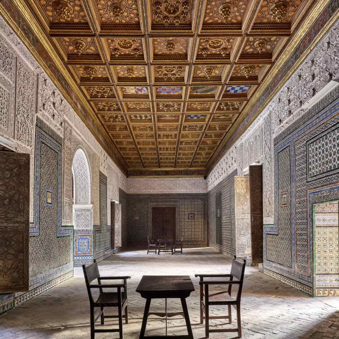 Islamic prints on the walls