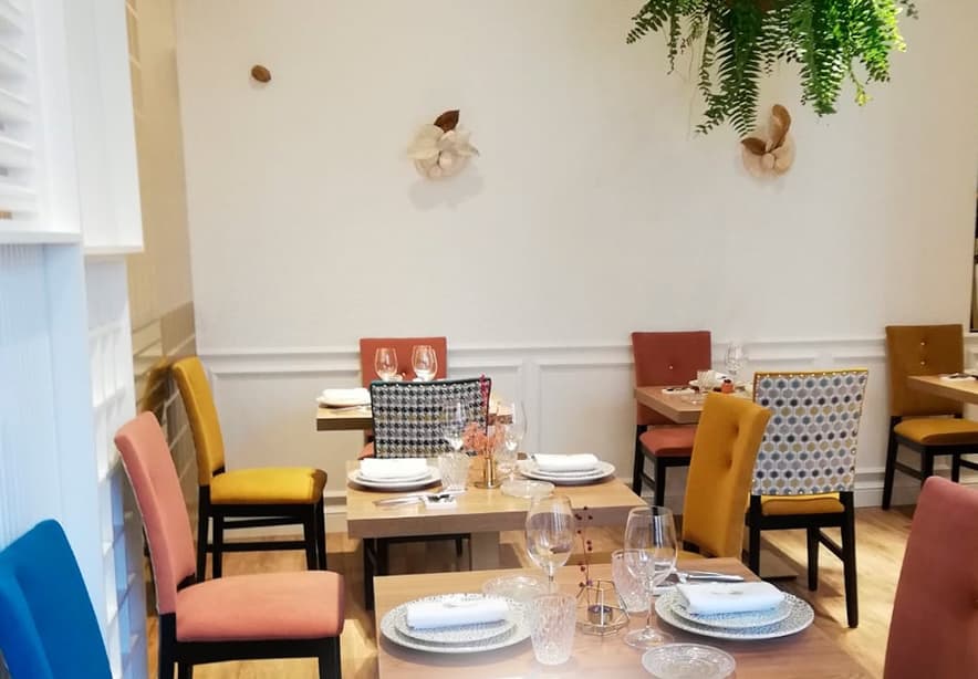 The interiors are warm and welcoming