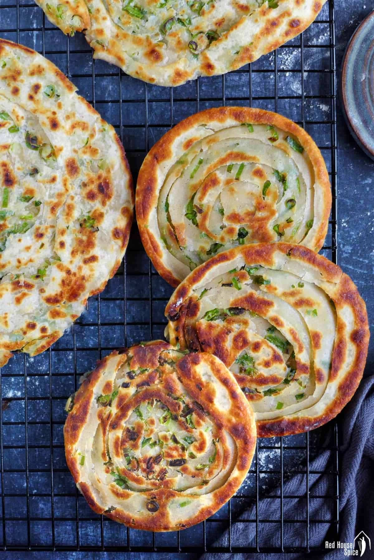 Scallion pancakes
