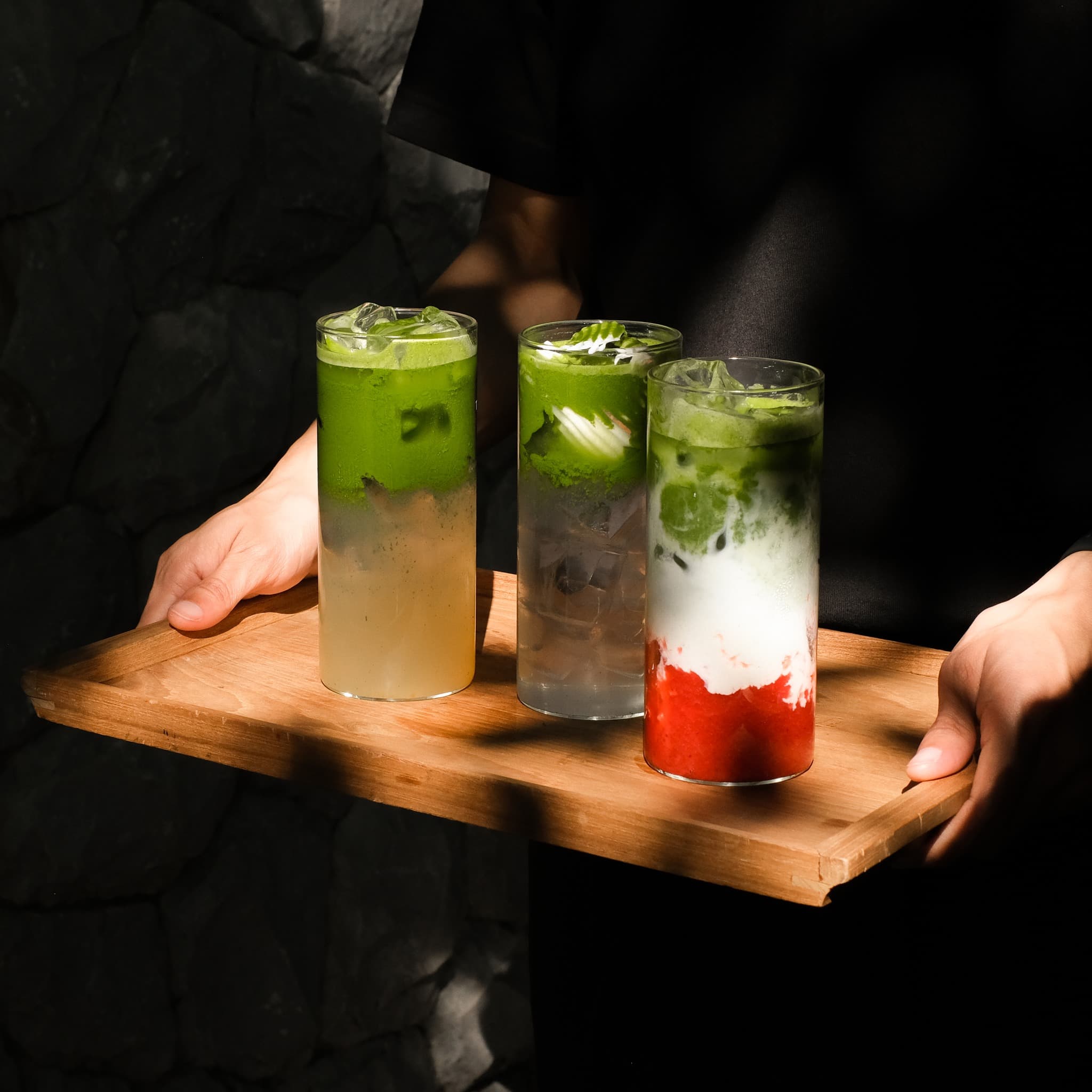 Matcha drinks
