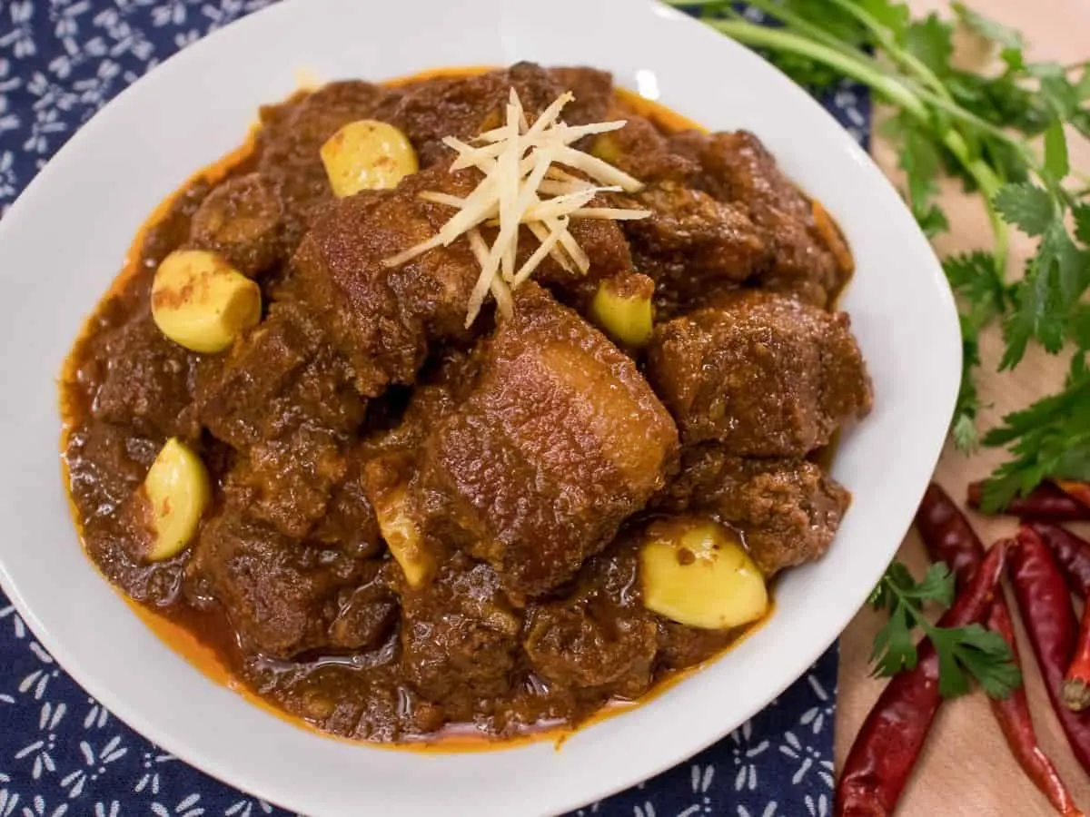 Chiang Mai's fmaous pork curry Gaeng Hung Lay