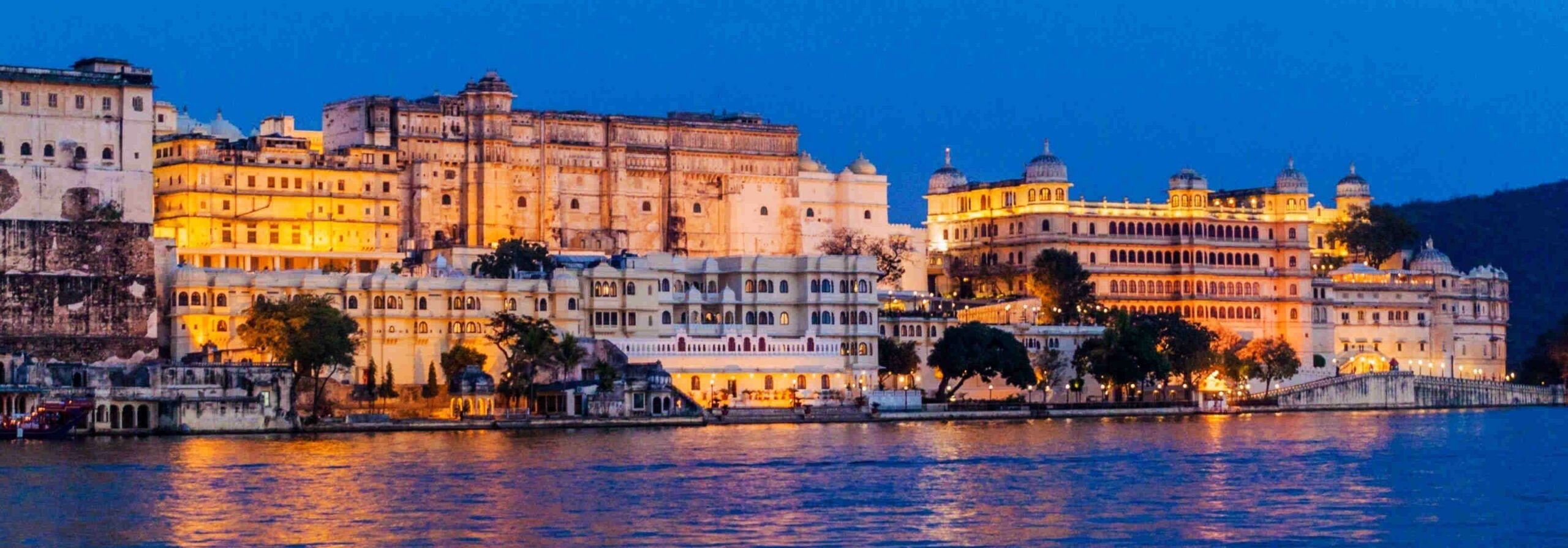 View of Udaipur from the lake