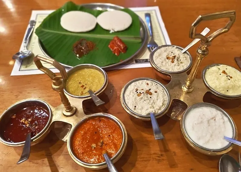 Pesarattu, a popular Indian breakfast food