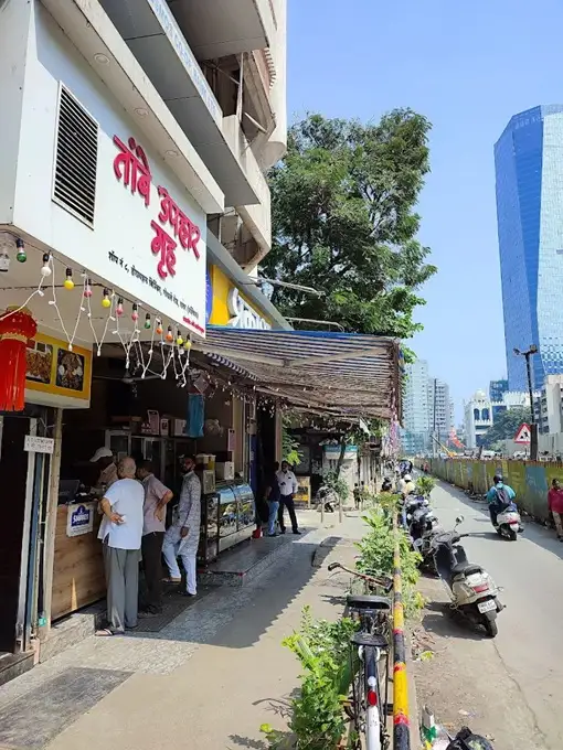 Restaurant storefront in India