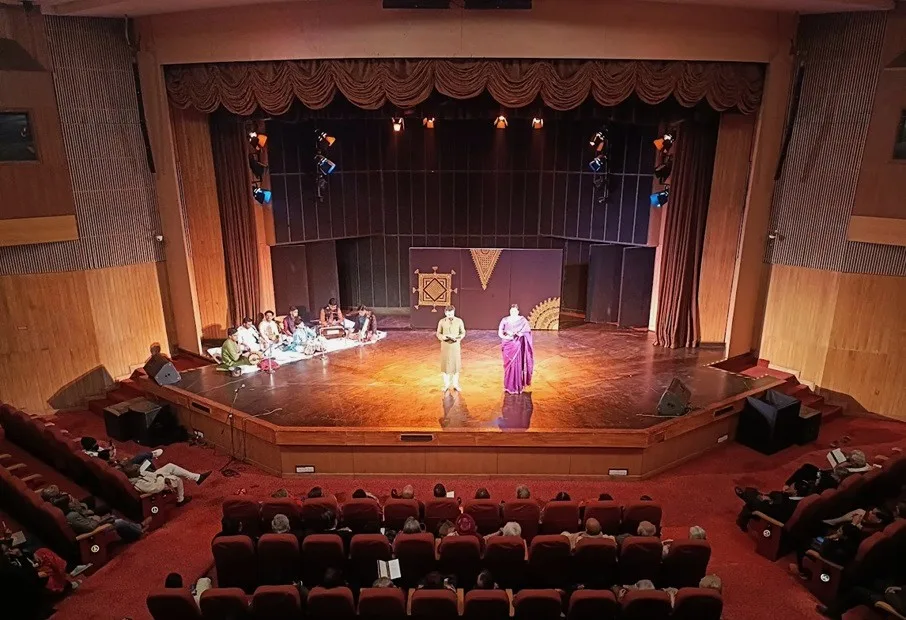 Theatre stage and seats 