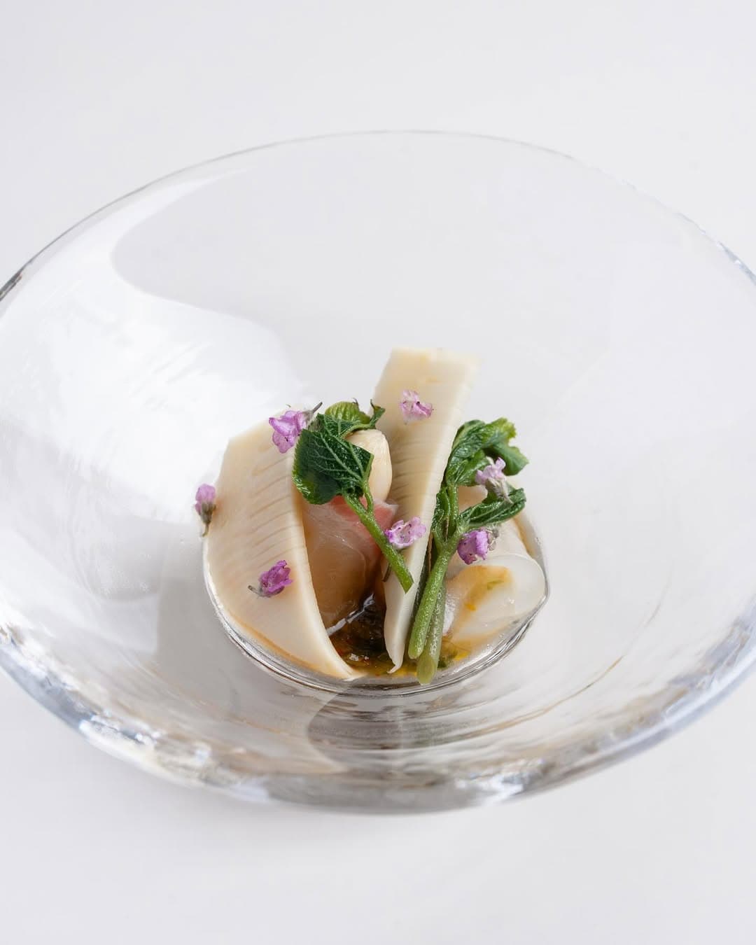 Fish dish at two Michelin star Meta