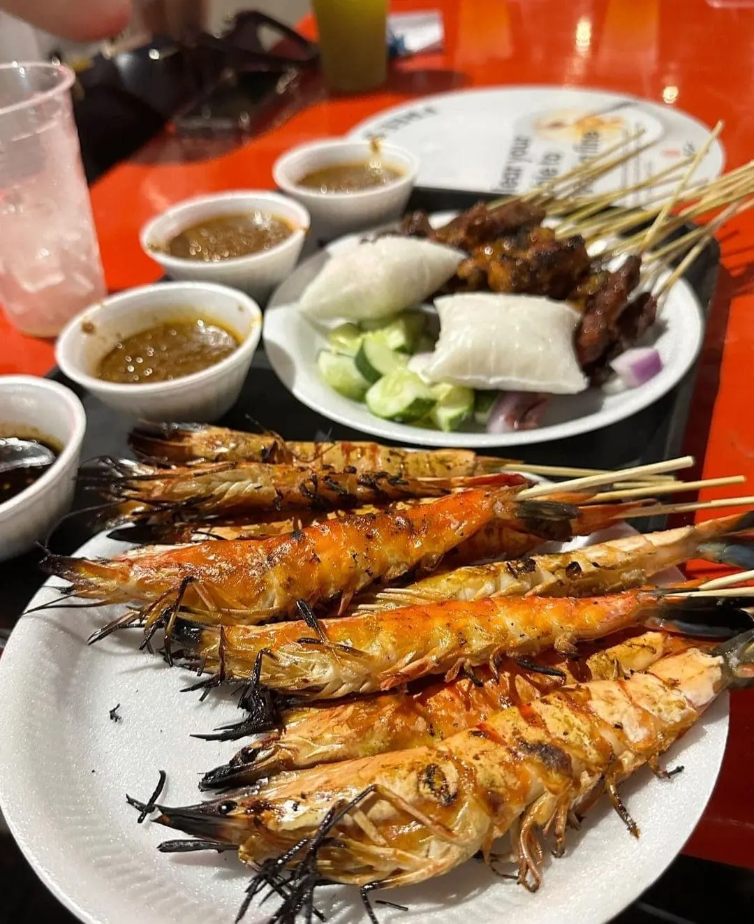 Praw satay sticks