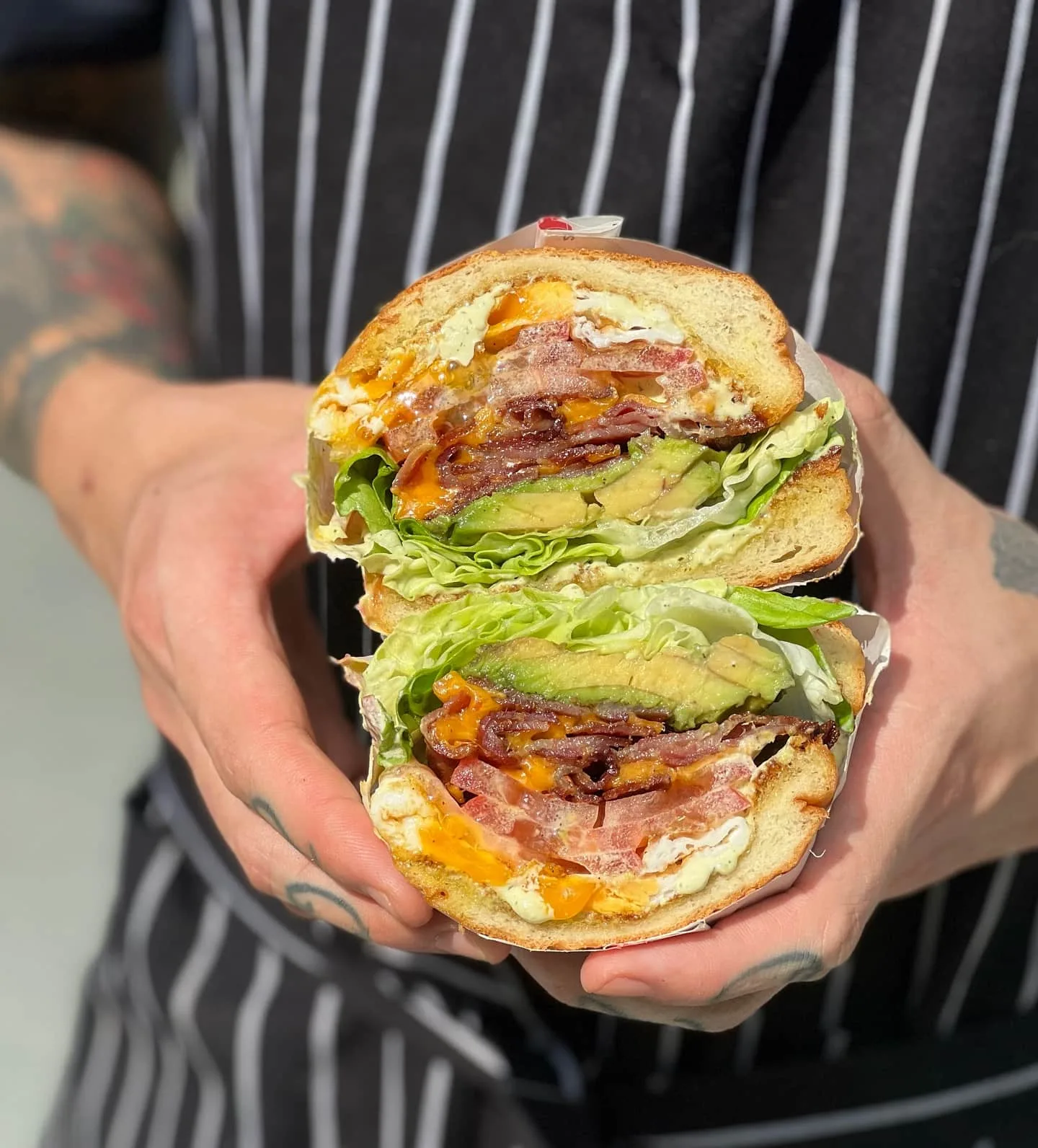 The classic BLT sandwich