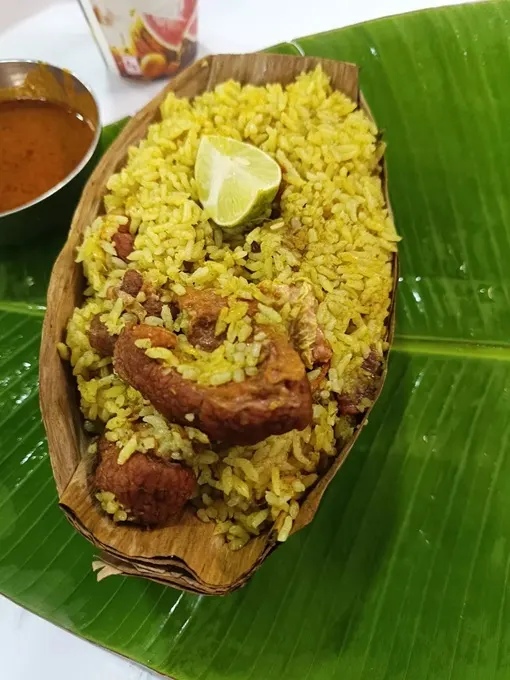Biryani in Shivaji Military Hotel, Bangalore, India