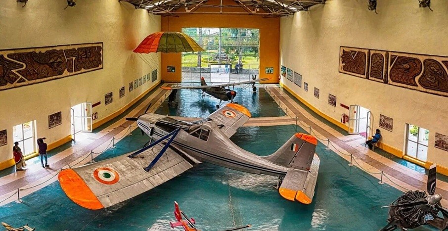 Interior of HAL Heritage Center, Bangalore, India