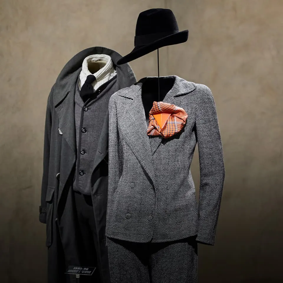 Armani's past fashion designs on exhibit