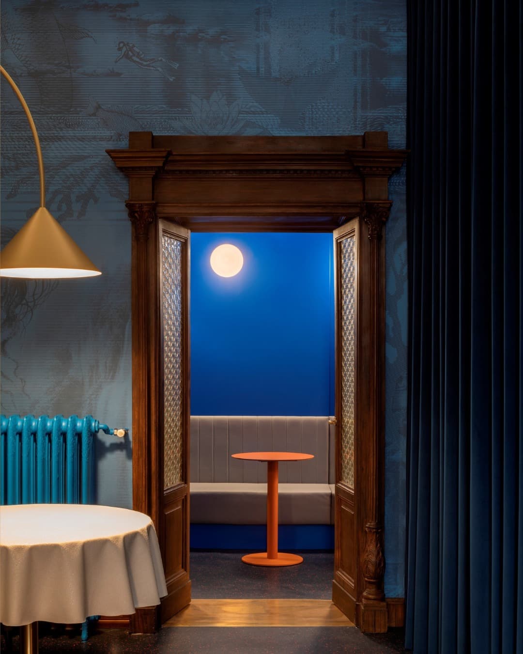Interiors at Contraste restaurant