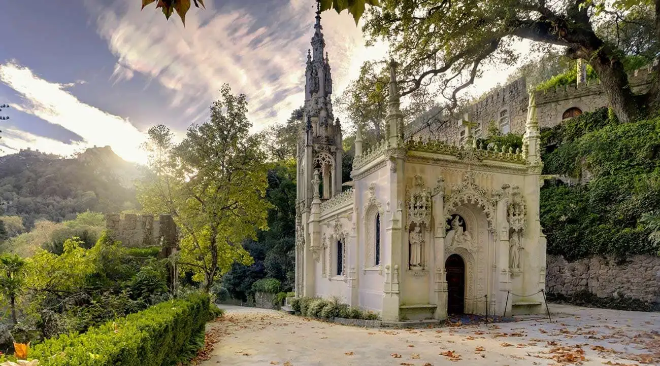 Around the gardens in Quinta da Regaleira