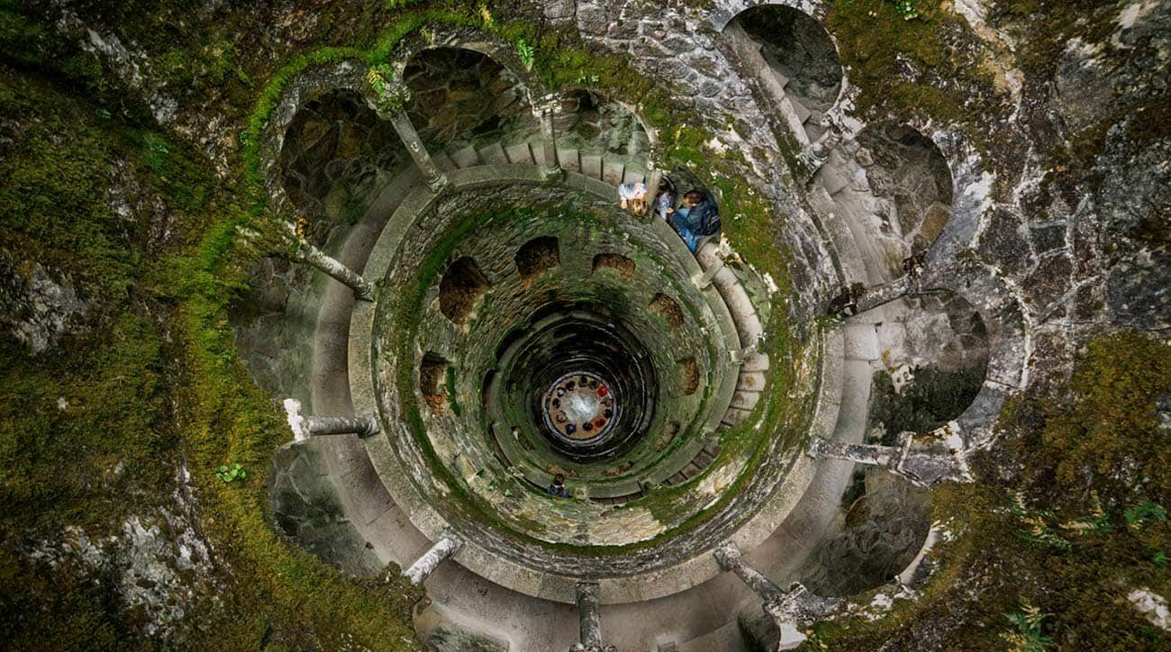 Quinta da Regaleira's famous initiation wells