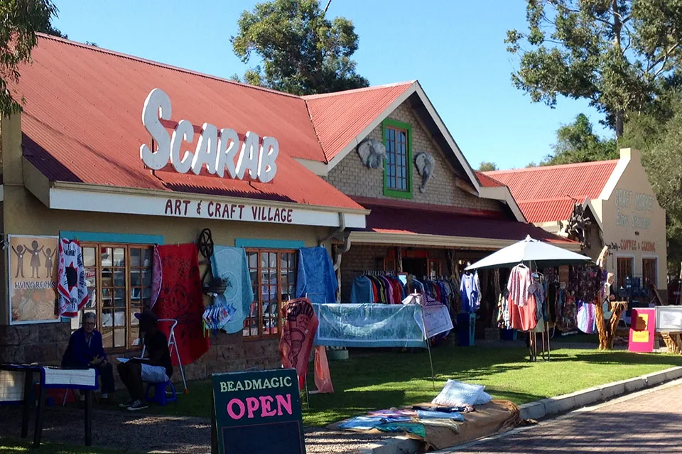 The front yard of Sedgefield's Scarab Market