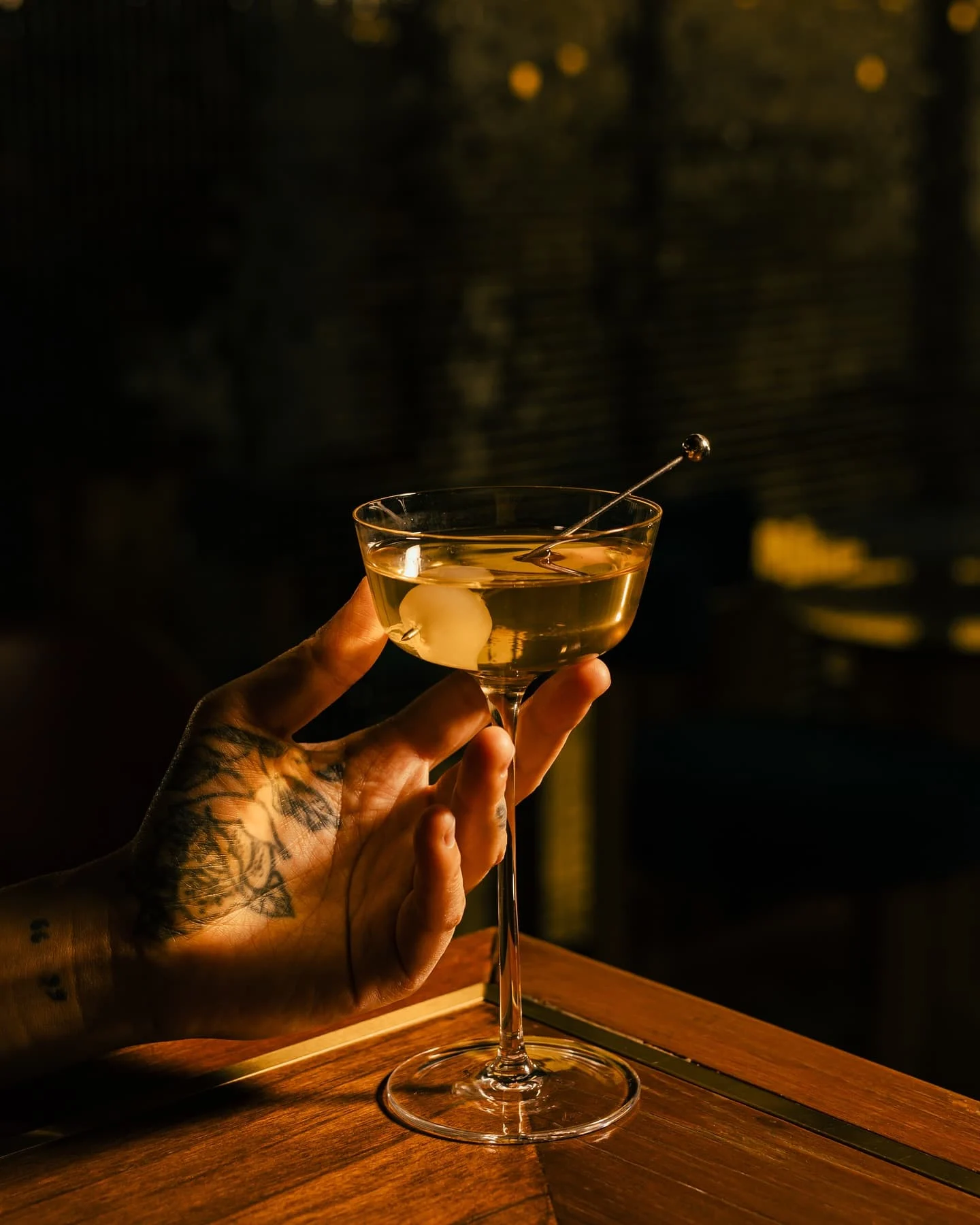 Classic dirty martini