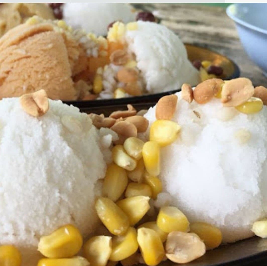 Coconut Thai ice cream