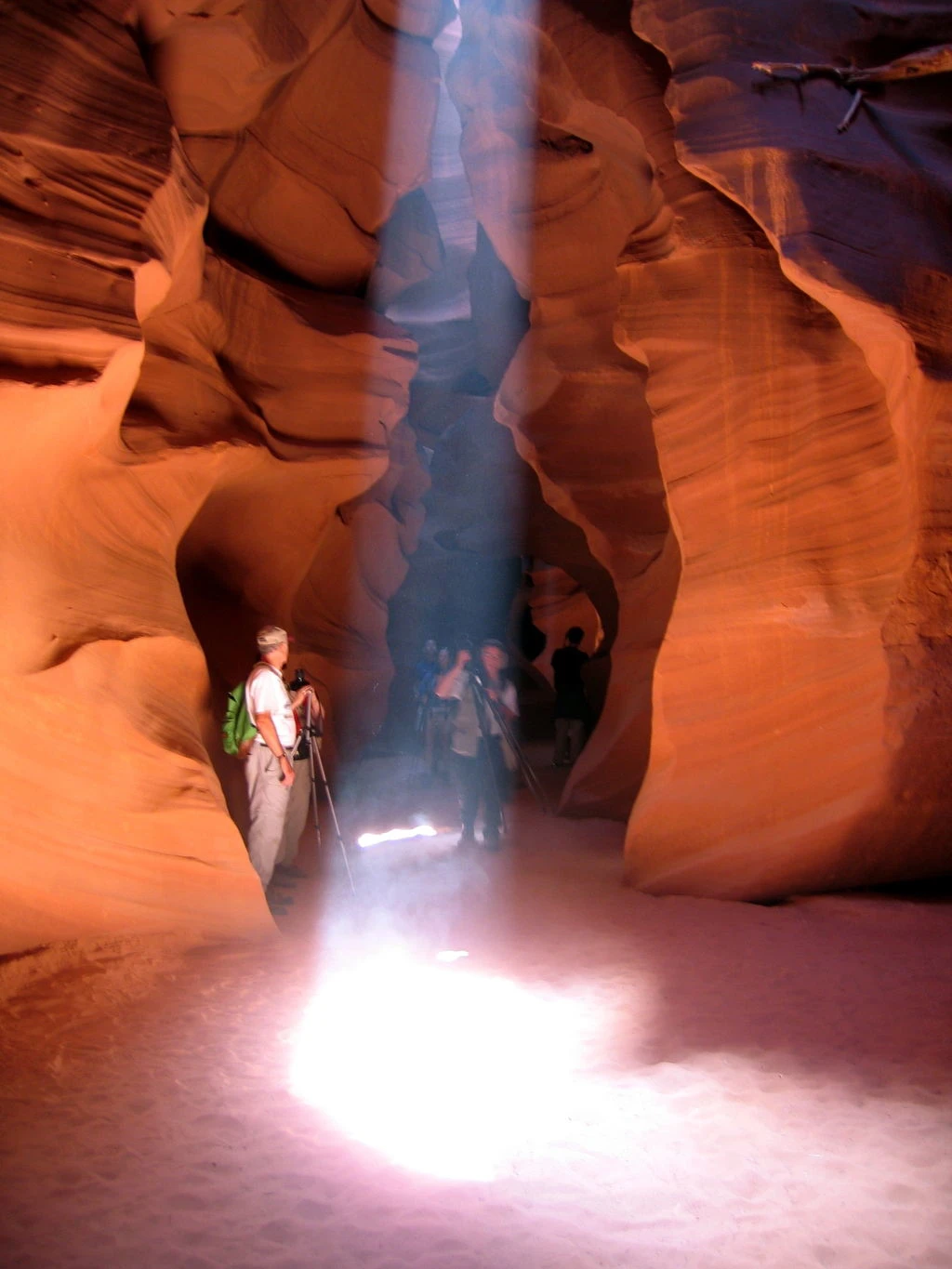 Make tour reservations to visit Antelope Canyon