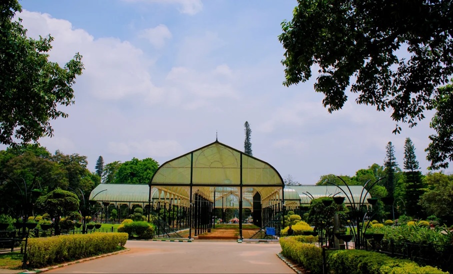 Lalbagh Botanical Garden in Bangalore, India 