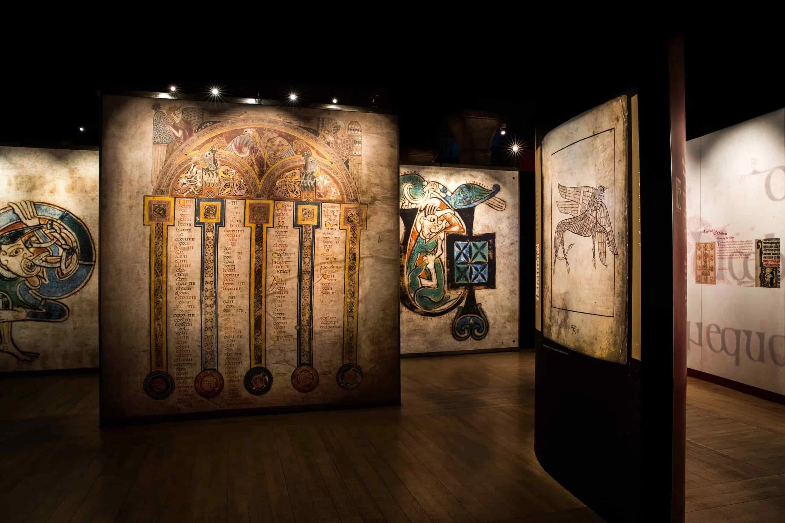 The Book of Kells room