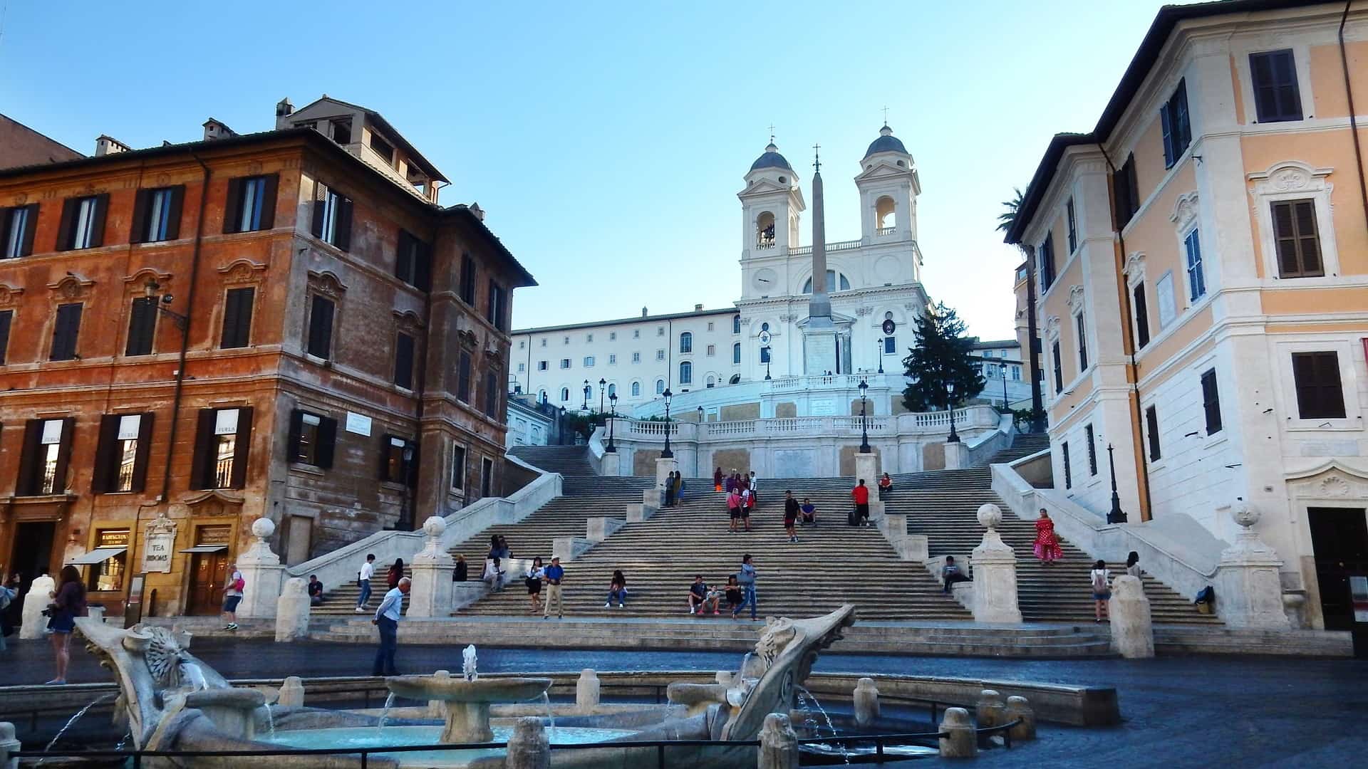 Rome's iconic Spanish Steps