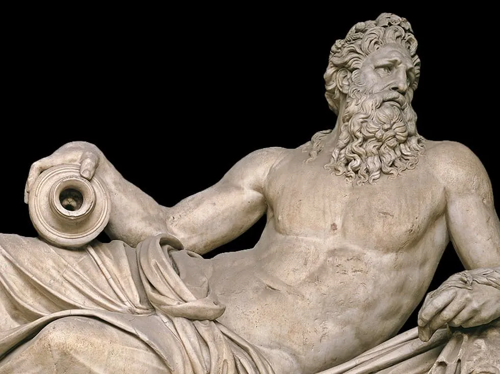 Ancient Roman scultpures at one of the museums within the Vatican City
