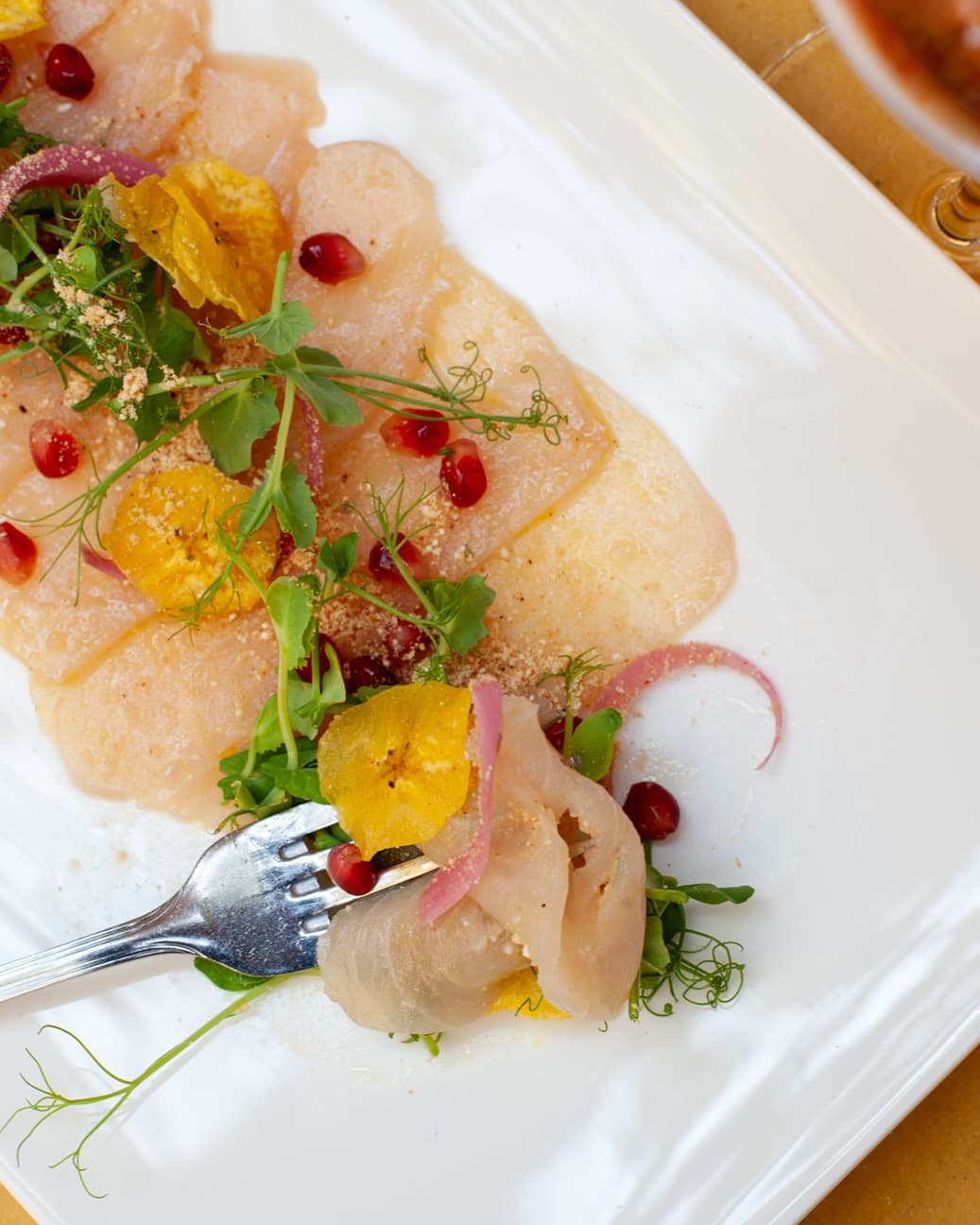 Swordfish ceviche