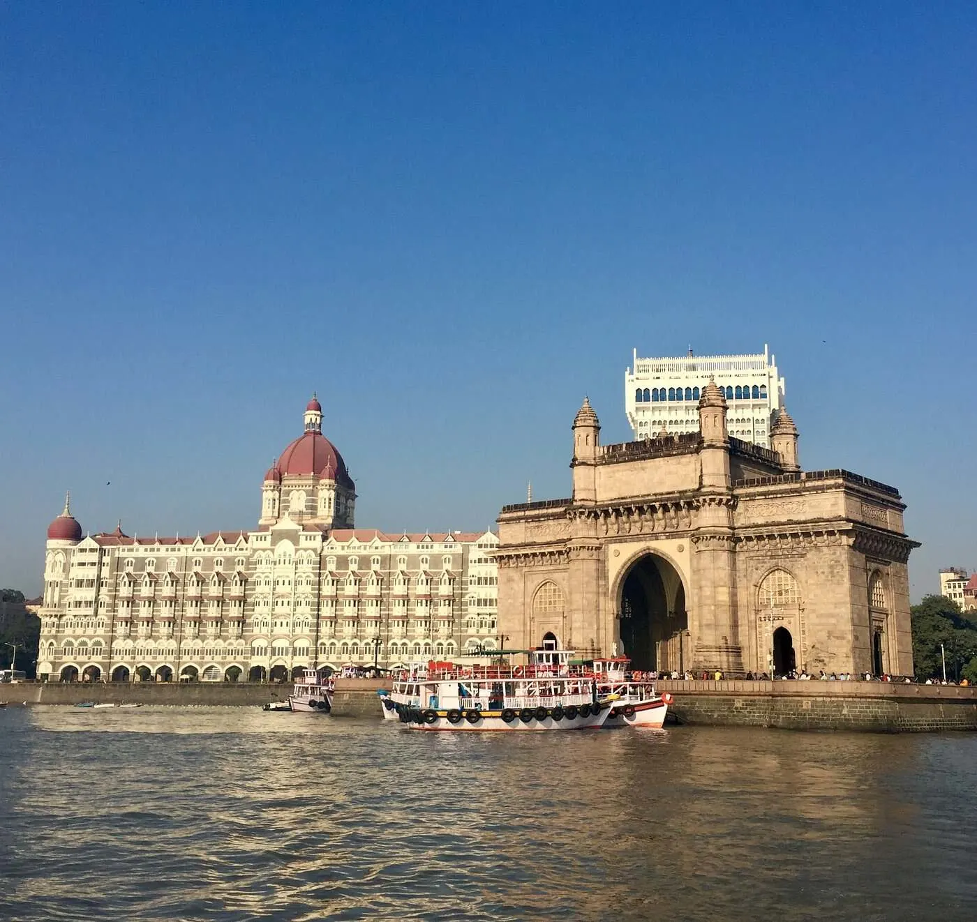 View of Mumbai, India 