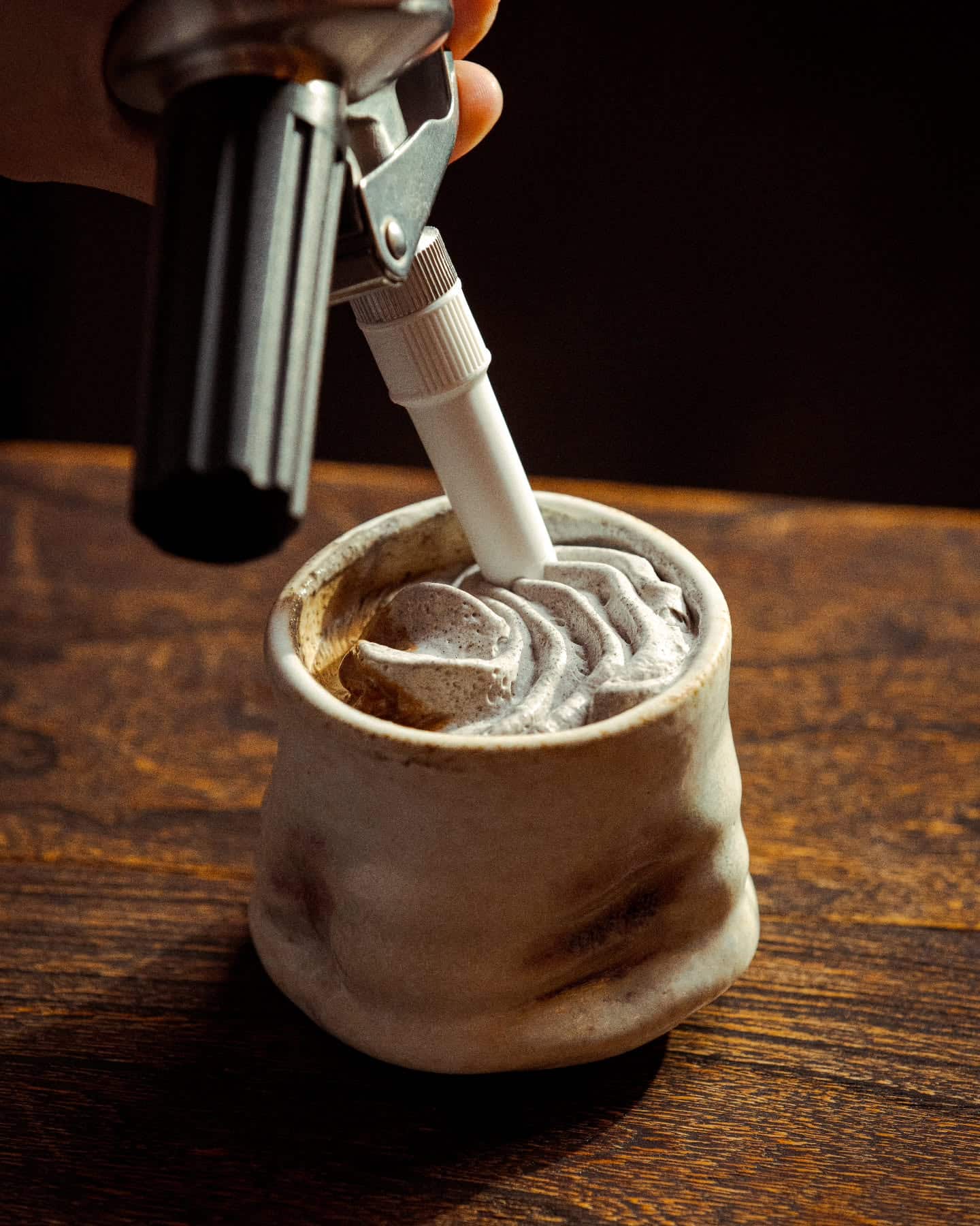 The kopi coffee cocktail, inspired by Singapore's kopi