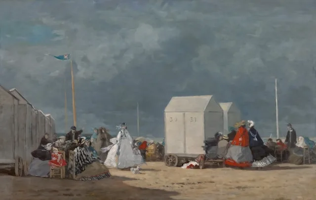 approaching storm by eugene boudin