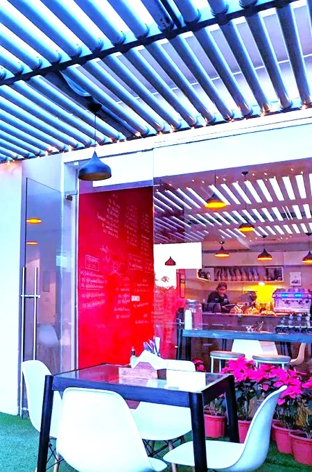 Cafe Quaint in Jaipur, India