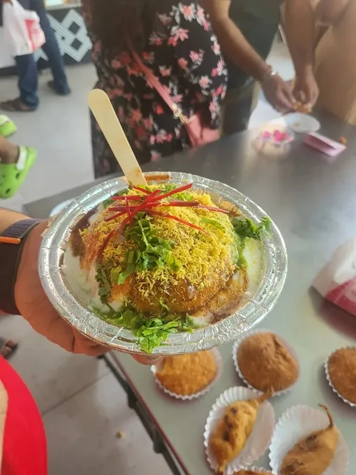 A plate of kachori,  popular snack in India 