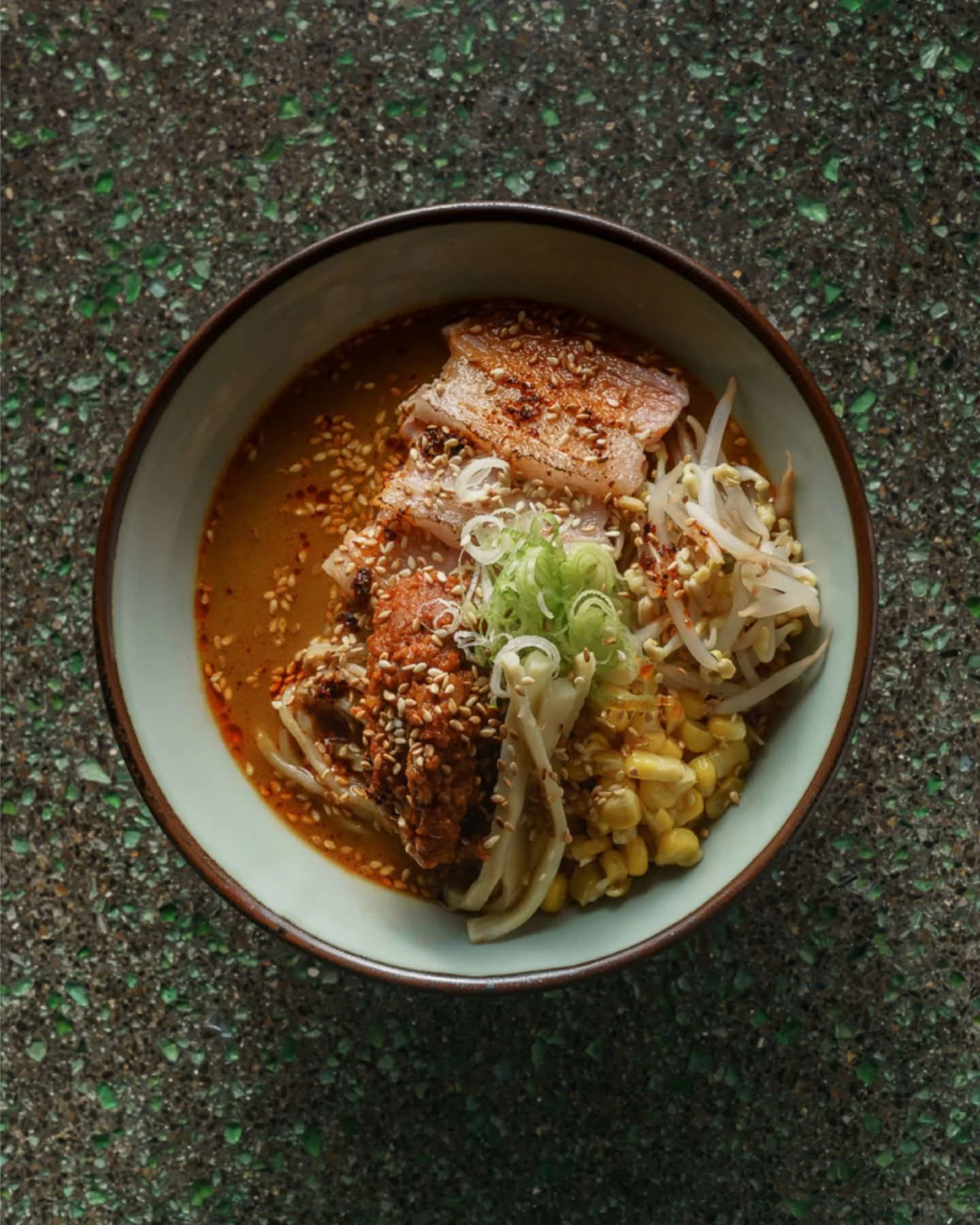 Pork curry ramen
