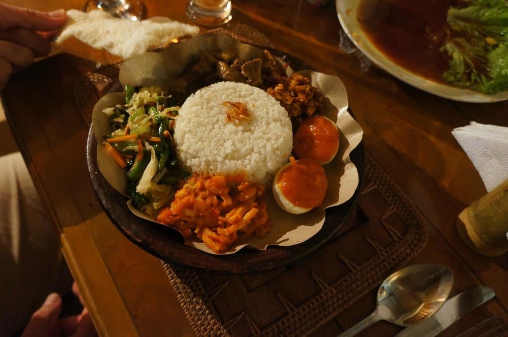 Local Indonesian cuisine