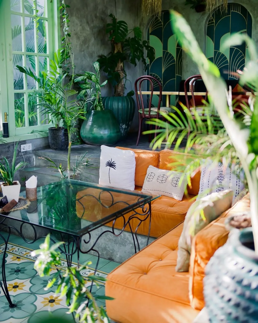 Gorgeous interiors and greenery