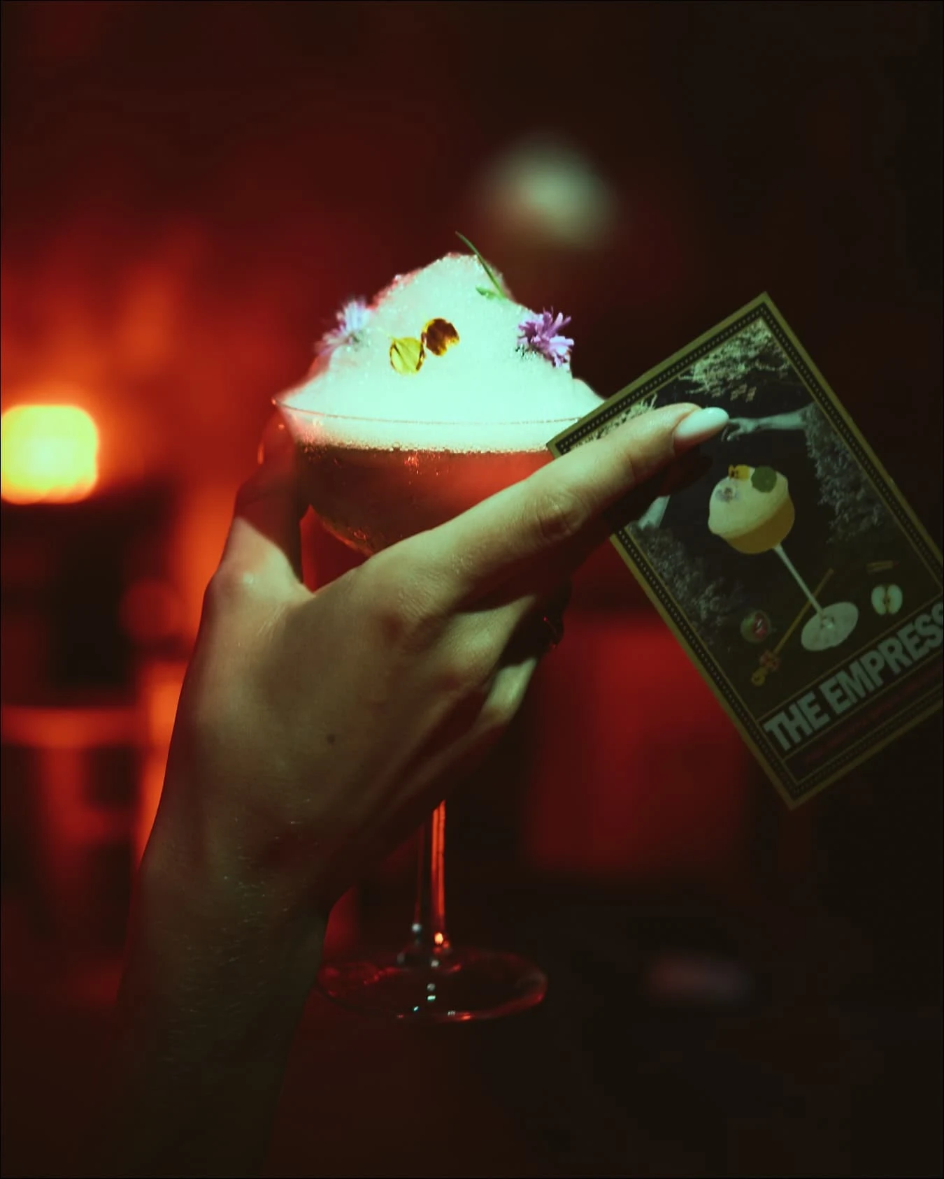 The Empress tarot card and cocktail named after it