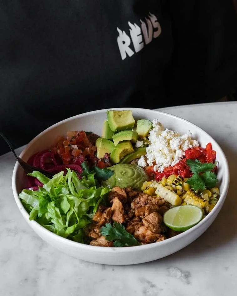 Deconstructed burrito bowl