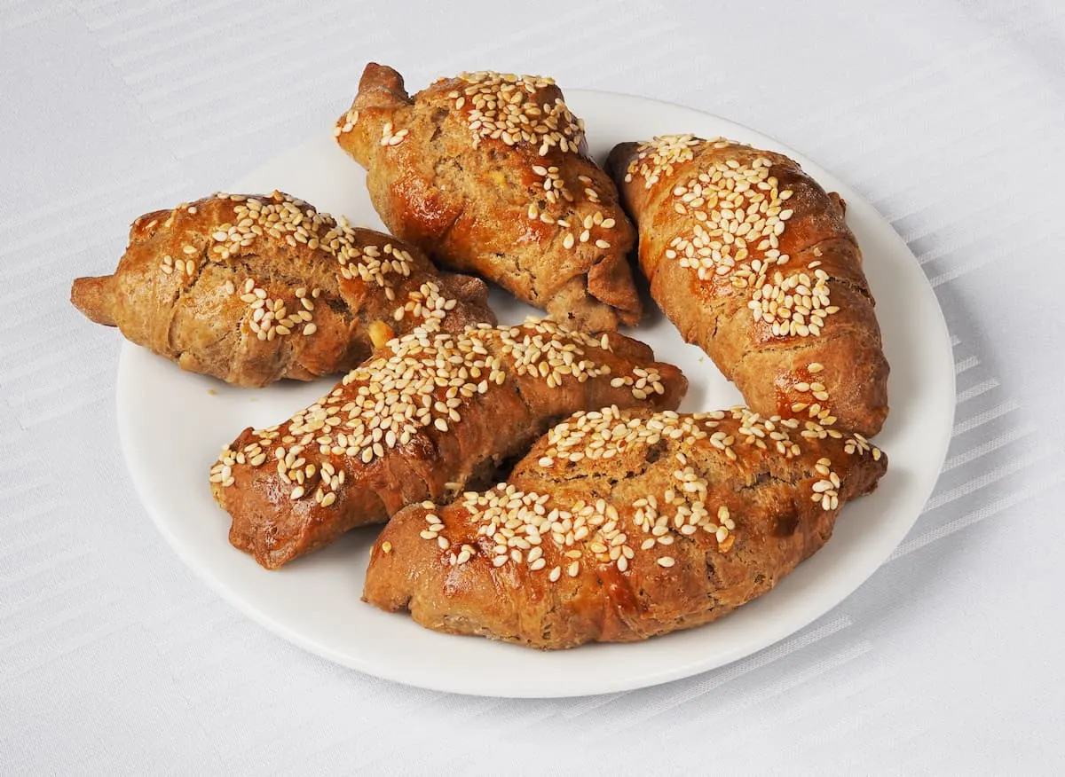 kifli are a traditional bosnian food similar to a french croissant