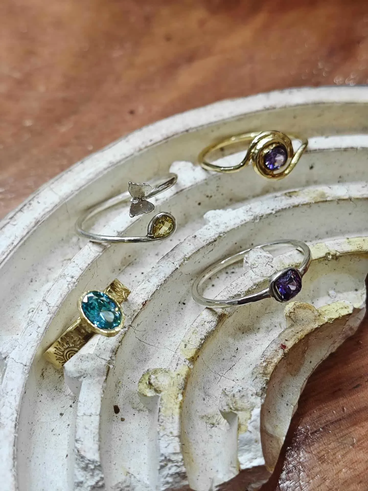 RIngs with gemstones