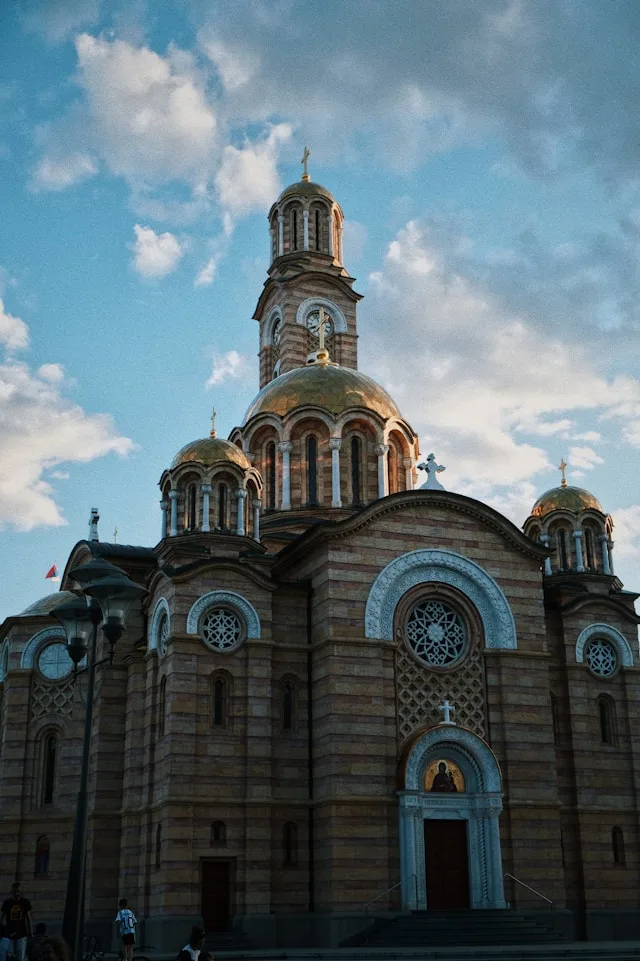 the cathedral of christ the saviour in banja luka bosnia and herzegovina