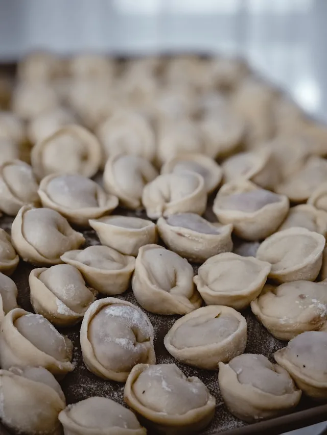 klepe are a traditional bosnian food similar to turkish manti ravioli 