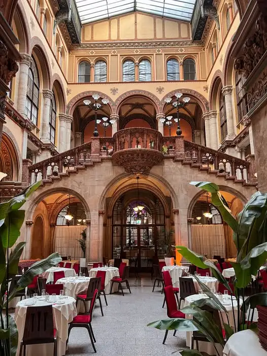 cafe central is a grand historic viennese coffee house in vienna austria