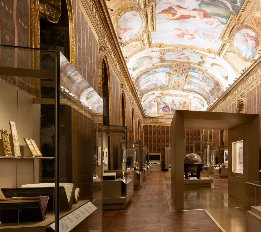 Interiors of the national library