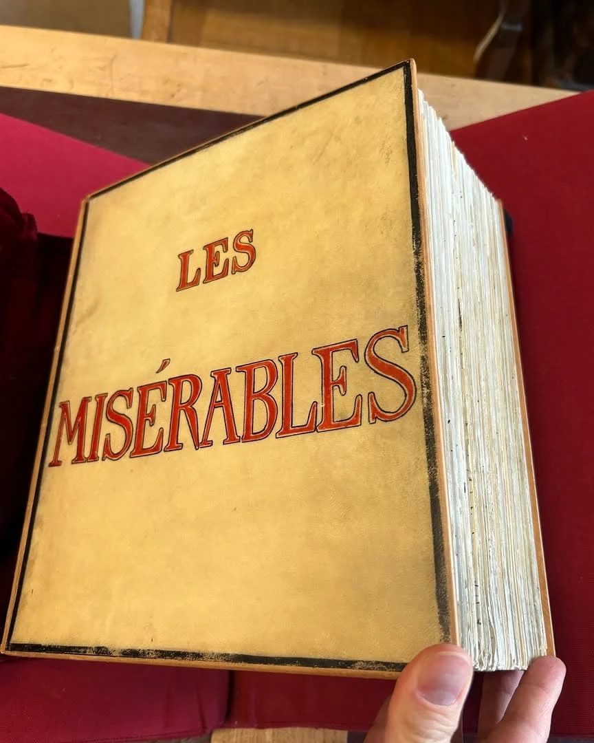 Original Victor Hugo's "Les Mis&eacute;rables&rdquo; manuscript