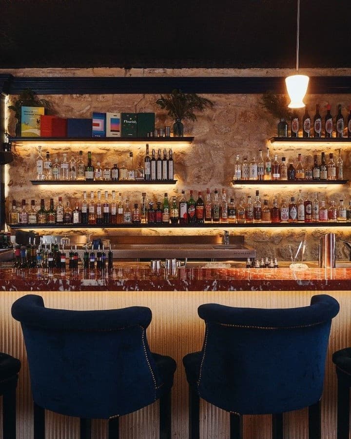 The interiors of Little Red Door