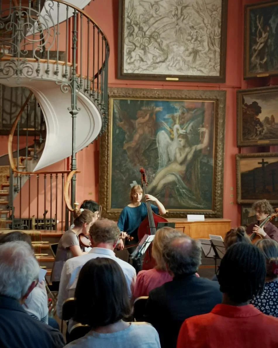 A musical performance at the Museum in the most grand setting
