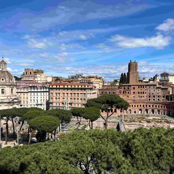 Views over the city of Rome