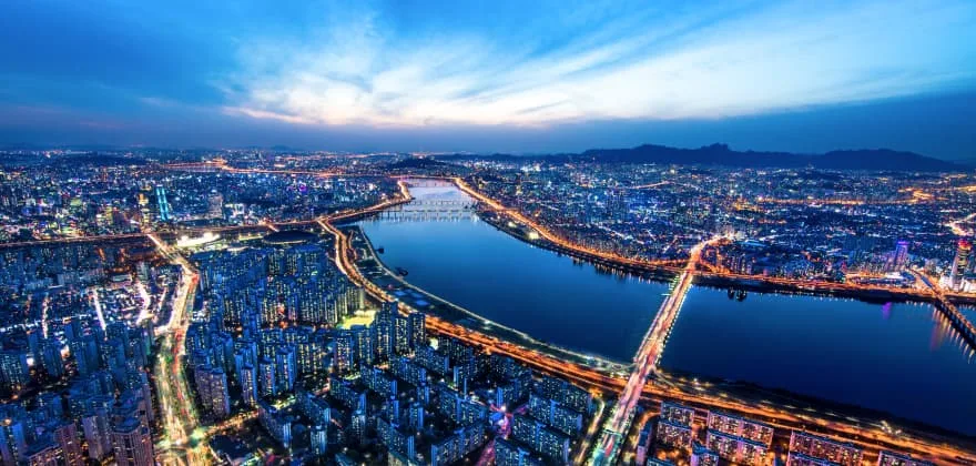 Views from atop Korea's tallest observation deck